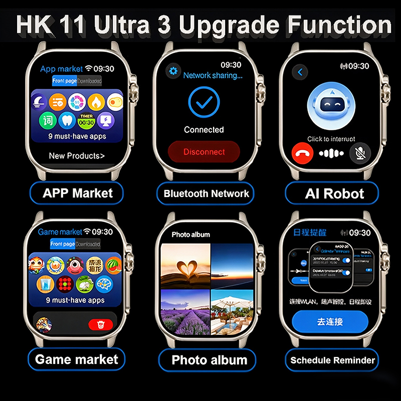 New Watch HK10 Upgrade HK11 UL - Smartwatch Watches For Women With Gps 评论和价格