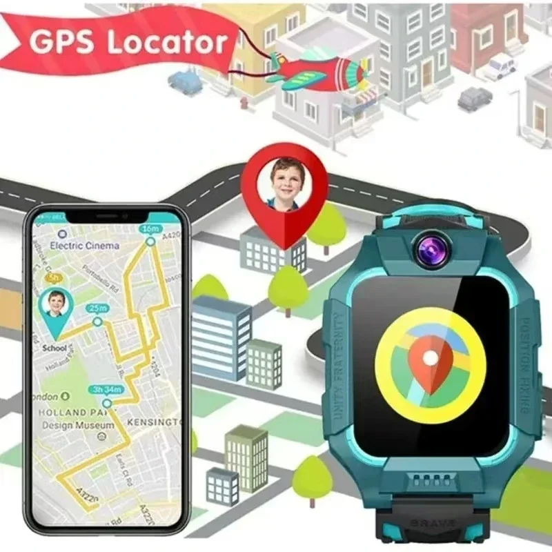 Lenovo 5G Kids Smart Watch Gif - Smartwatch Watches For Kids With Gps 评论和价格