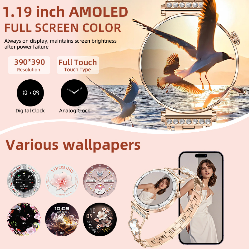 LIGE New Women's Smart Watch 1 - Watches Ladies Smartwatch 评论和价格