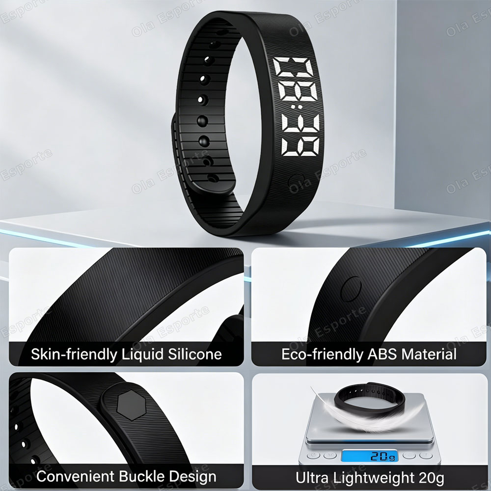 Vibrating Alarm Clock Watch He - Smartwatch Watches For Girls 评论和价格