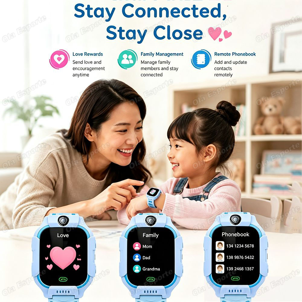 2027 New 2G/5G Kids Smart Watc - Smartwatch Watches For Kids With Gps 评论和价格