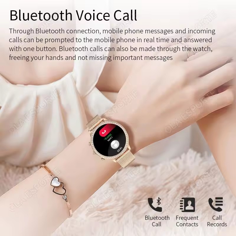 Elegant Ladies' Smartwatch Blu - Smartwatch Watches For Girls 评论和价格