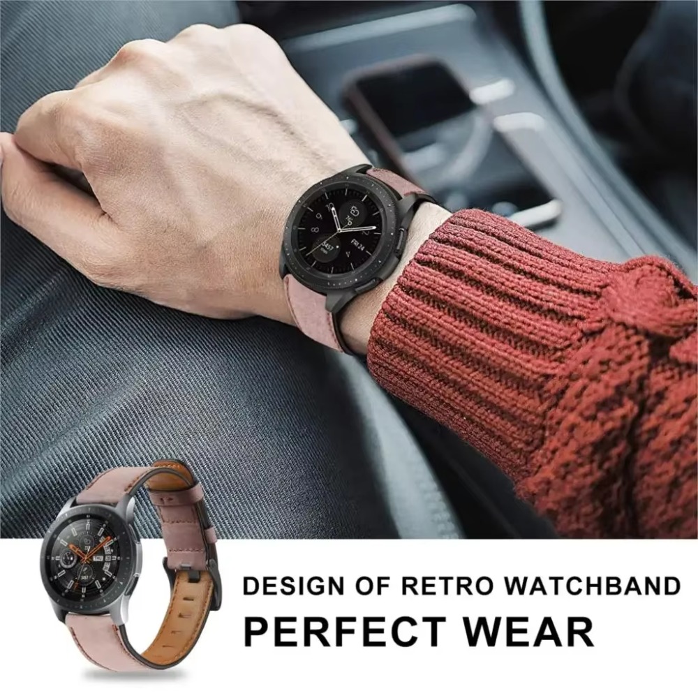 Vintage Leather Band for Samsu - Smartwatch Vintage Watches For Women 评论和价格